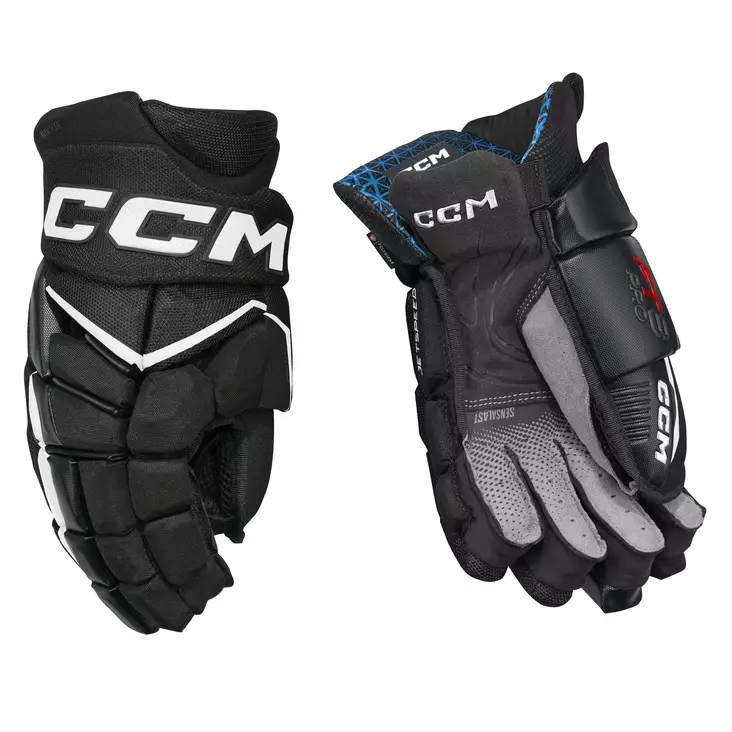 CCM Jetspeed FT8 JR jääkiekkohanskat mus - Jääkiekkohanskat - 68397802109 - 1