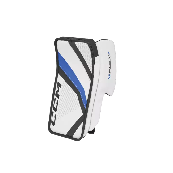 CCM YFlex III maalivahdin kilpi valkoine - Jääkiekkomaalivahdin räpylät ja kilvet - 191520437619 - 1