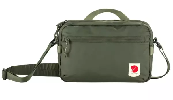 Fjällräven High Coast Crossbody olkalaukku tummanvihreä - Urheilureput ja -laukut - 7323451061899 - 1