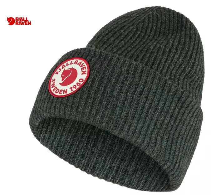 Fjällräven Logo Hat pipo metsänvihreä - Pipot, lippikset ja pannat - 7323450724719 - 1