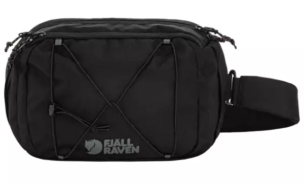 Fjällräven Skule Sling 6 olkalaukku musta - Urheilureput ja -laukut - 7323451155369 - 1