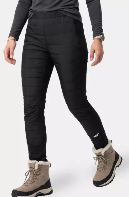 Halti Valimo Hybrid Insulation pants naisten hybridihousut musta - Naisten urheiluhousut - 067-0067-P99 - 1