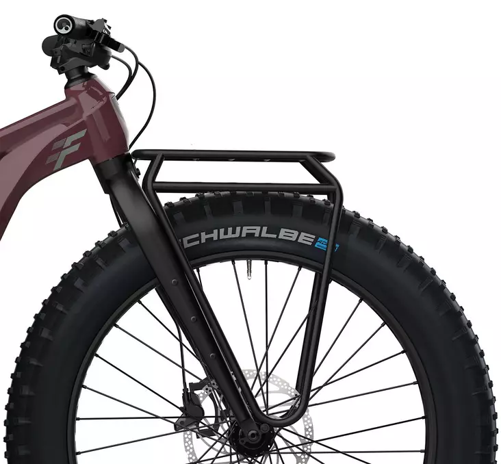 Helkama tavarateline etu Fatbike musta - Pyörän tavaratelineet - 6417492004449 - 1