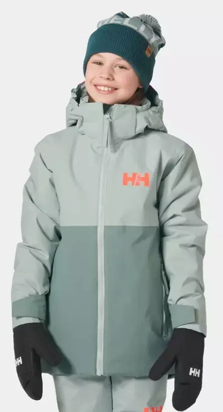 Helly Hansen Traverse Jacket lasten talvitakki cactus - Lasten urheilutakit ja puvut - 41752-489 - 1
