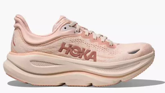 Hoka Bondi 9 W juoksukengät roosa - Naisten juoksukengät - 1986051659 - 1