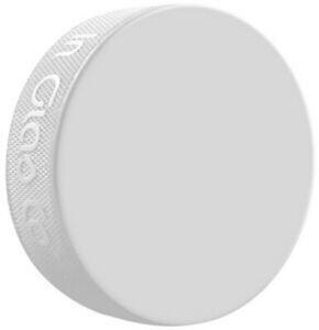 Jääkiekko valkoinen virallinen koko/pain - Jääkiekkovalmennus ja yleistarvikkeet - 627934289999 - 1