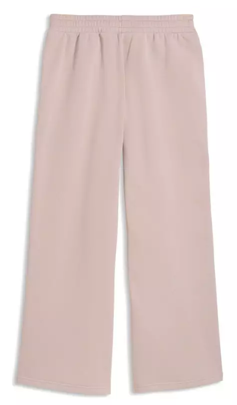 Puma ESS Cat Comfort Wide Leg pants naisten collegehousut vaalea roosa - Naisten urheiluhousut - 692919-89 - 1