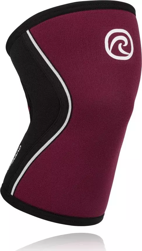 Rehband RX Knee 5mm polvituki burgundy - Tuet ja lihashuoltotarvikkeet - 425188080109 - 1