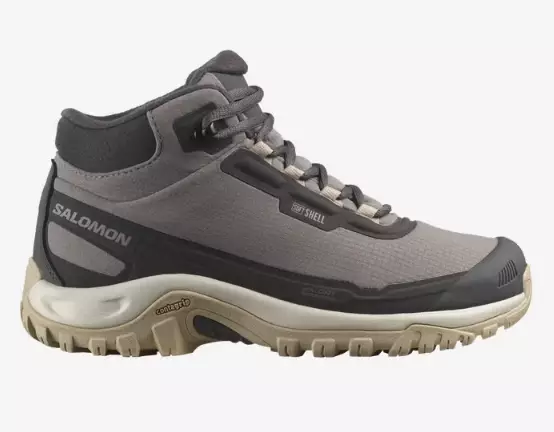 Salomon Shelter WP talvikengät harmaa - Naisten talvikengät ja nastakengät - 1987201109 - 1