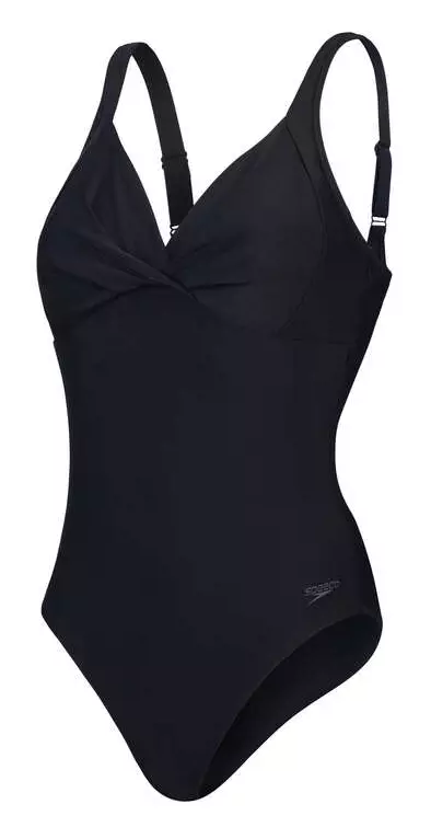 Speedo Solid Cross Knot naisten uimapuku musta - Naisten uima-asut - 50599375639 - 1