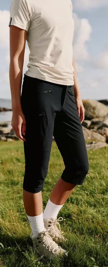 Twentyfour Venture 360 3/4 pant naisten - Naisten shortsit, caprit ja hameet - 70728165449 - 1