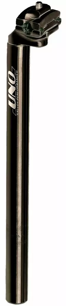 Istuinkannatin musta 31,6 x 350mm - Pyörän satulat - 1000316b - 1