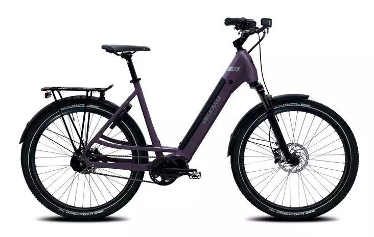 Helkama CX 5v Di2 sähköpyörä violetti - Kaupunkisähköpyörät - HECX8Di2-VI-C - 1