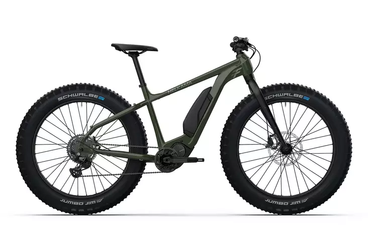Helkama F10v sähköFatbike metsänvihreä - Sähkömaastopyörät - HF105MVC - 1