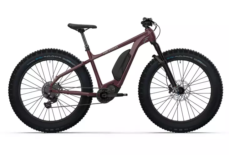 Helkama F12v sähköFatbike karpalonpunainen - Sähkömaastopyörät - HF126KPC - 1