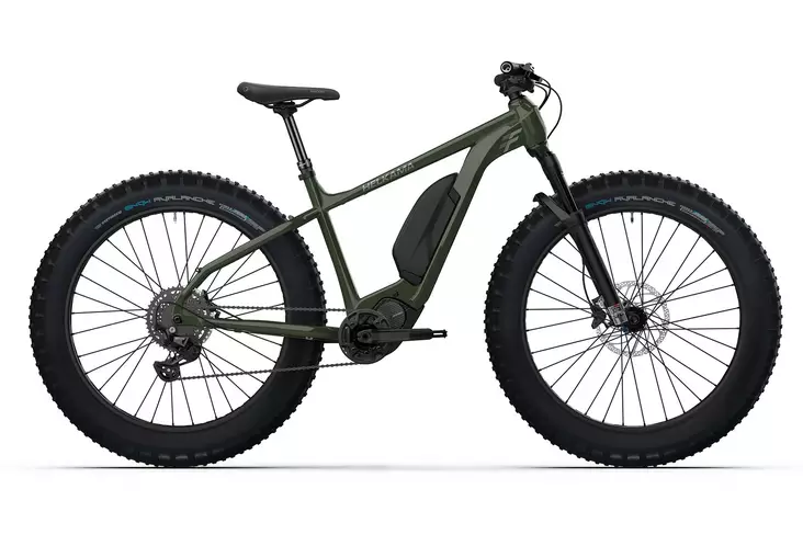 Helkama F12v sähköFatbike metsänvihreä - Sähkömaastopyörät - HF126MVC - 1