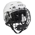 CCM Tacks 310 Combo jääkiekkokypärä valk - Jääkiekkokypärät - HT310WHITE - 1
