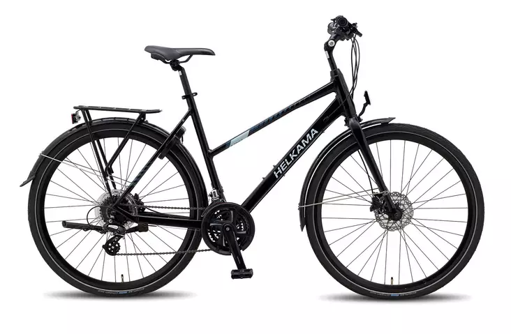 Helkama S1000 N naisten hybridipyörä mus - Kaupunkipyörät - HS1000N - 1